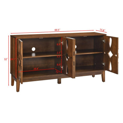 Fiona Walnut Sideboard Cabinet