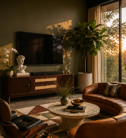 Mid-century Modern Entertainment Stand