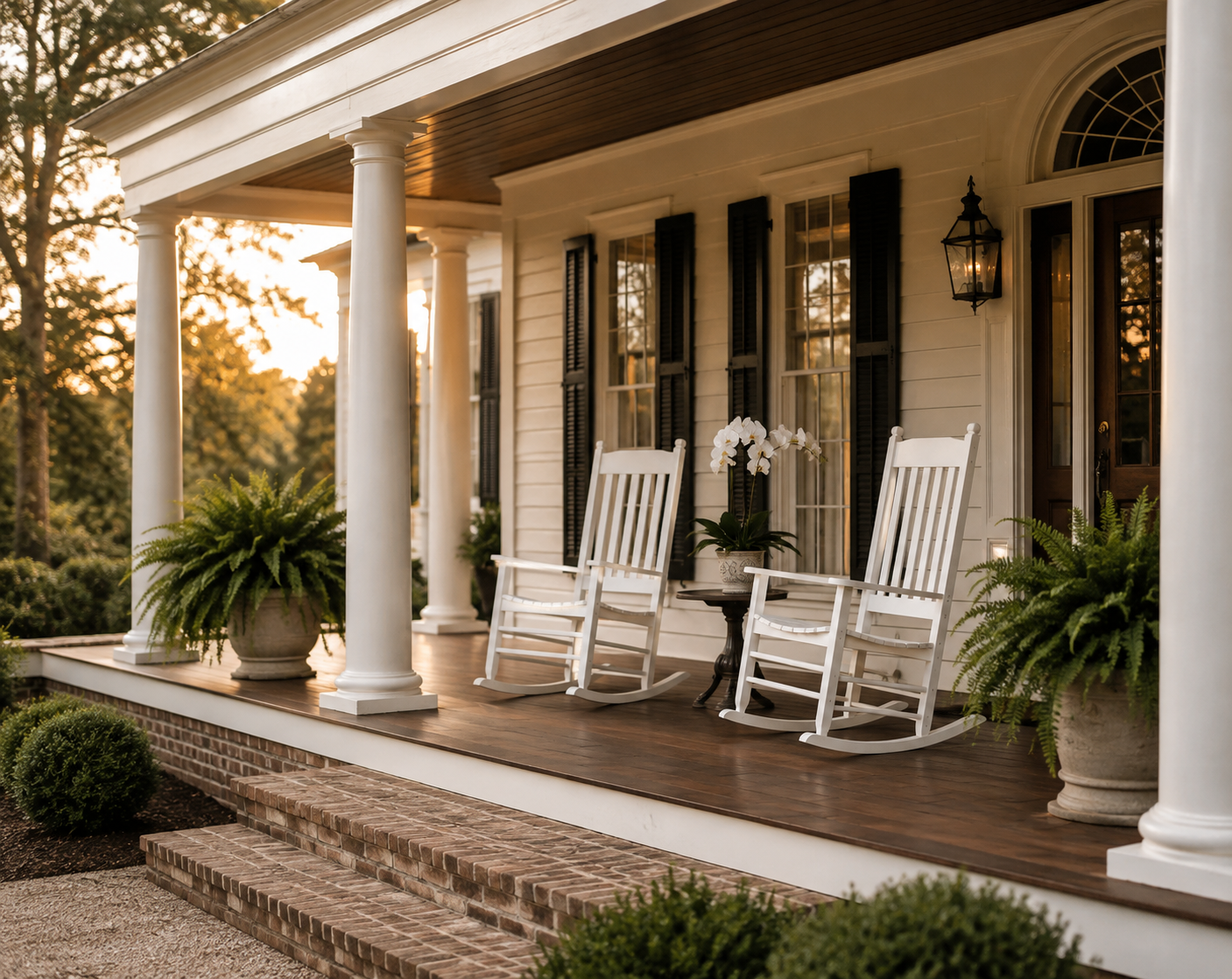 Southern Belle Porch Rocking Chair