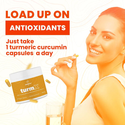 Turmeric Supplement - 250 mg per Capsule