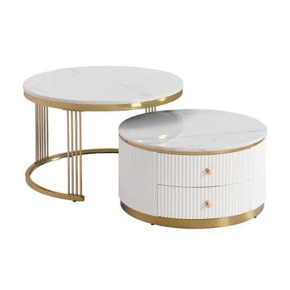 The Amelia Nested Coffee Table Duo