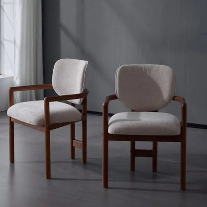 Scandinavian Zen Arm Chair Duo